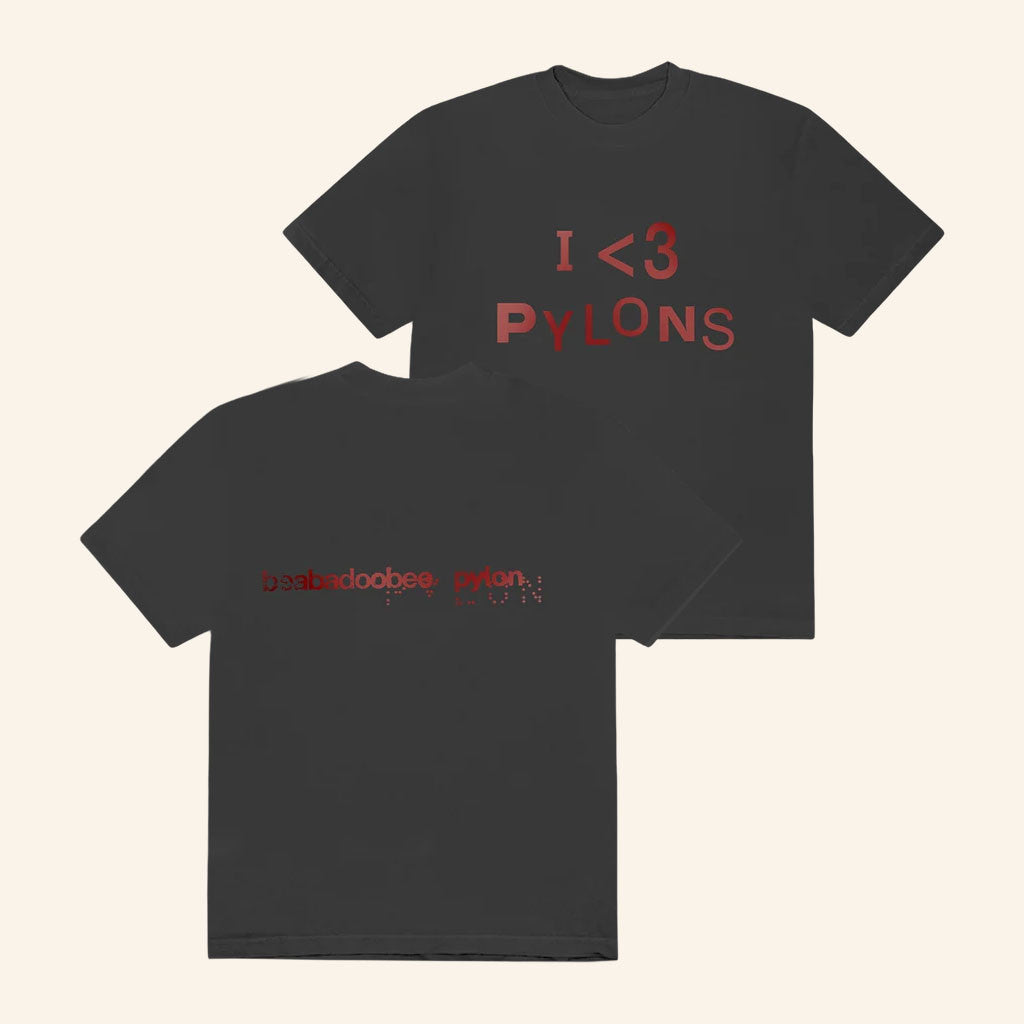 Beabadoobee Merch 2026 I Love Pylons T-Shirt Cool Gifts For Music Lovers