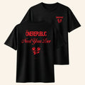 OneRepublic Merch 2026 Need Your Love Rose T-Shirt Black Gifts For Music Lovers