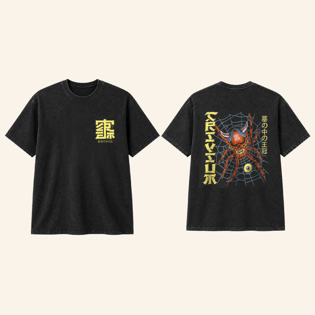Trivium Merch 2026 Jorogumo Kanji Black T-Shirt Gift For Heavy Metal Band Fans