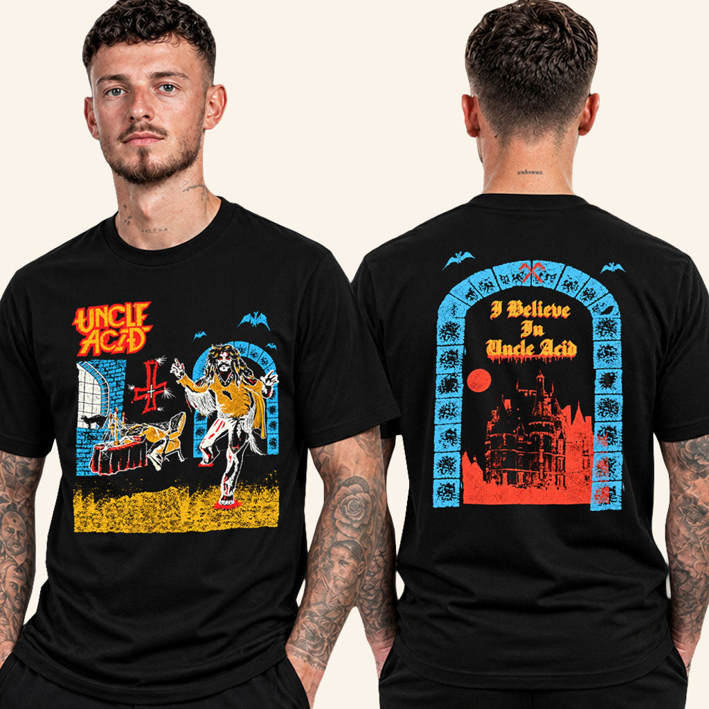Uncle Acid And The Deadbeats Tour 2026 T-Shirt I Believe In Uncle Acid Merch Rock Fan Gifts
