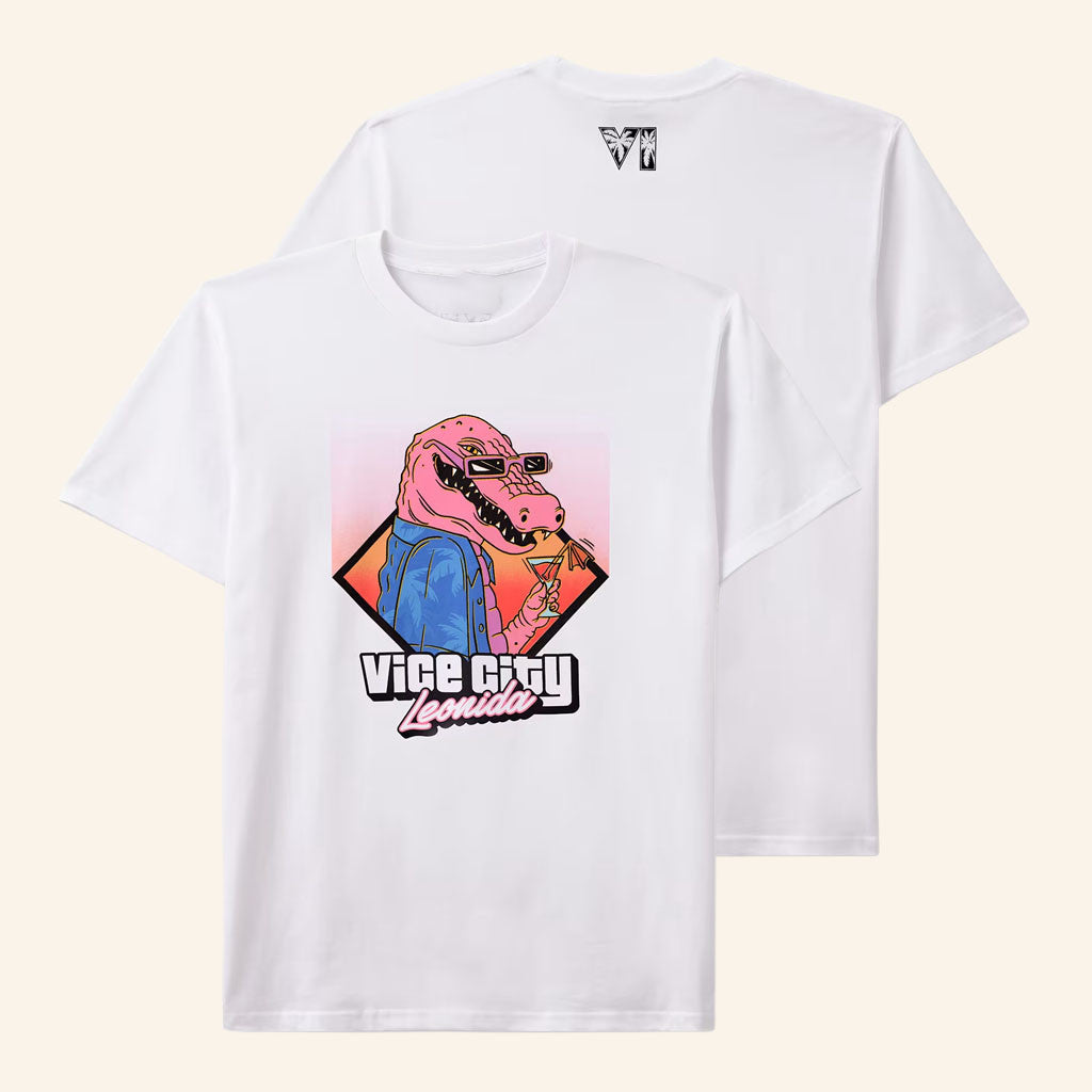 Rockstar Games Merch 2026 Grand Theft Auto VI Macca the Gator T-Shirt White GTA 6 Merch