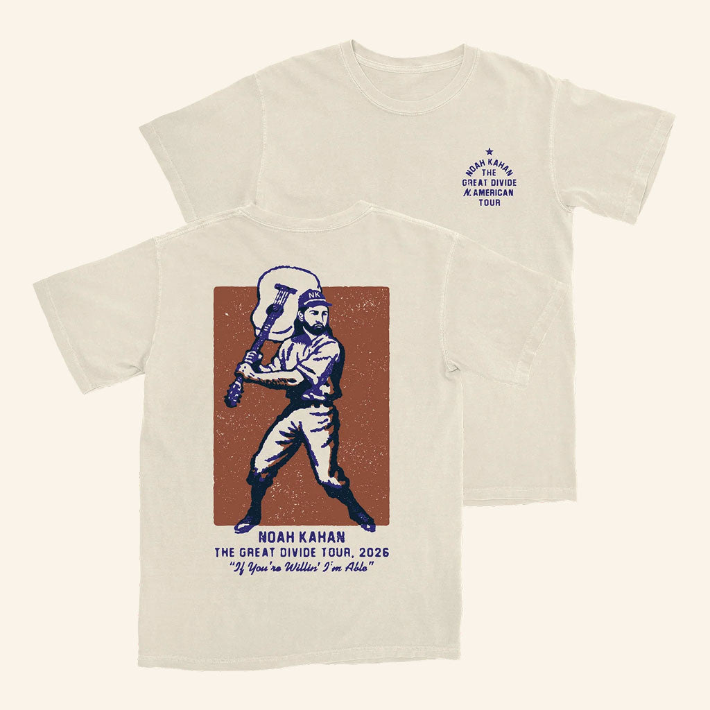 Noah Kahan Merch 2026 Home Run Tour T-Shirt The Great Divide Tour Tee Gifts For Music Fan'