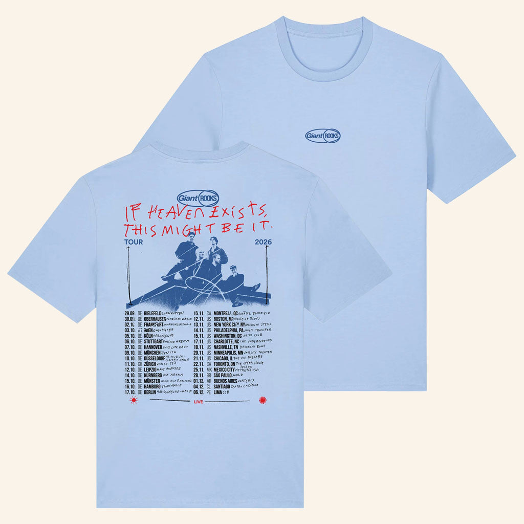 Giant Rooks Merch 2026 If Heaven Exists This Might Be It Tour 2026 T-Shirt Gifts For BFF