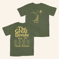 Noah Kahan Merch 2026 Anxious Pup Tour T-Shirt The Great Divide Tour Merch Concert Outfits