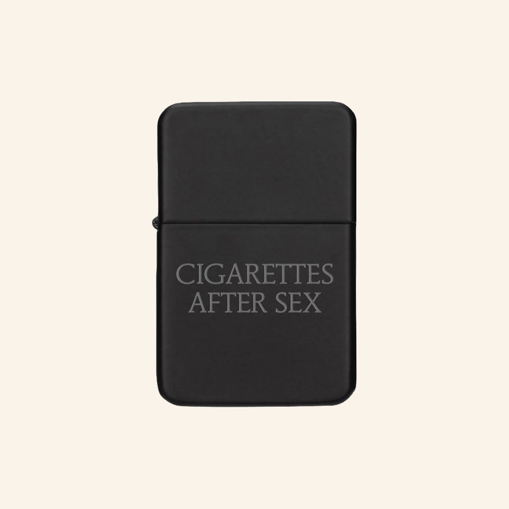 Cigarettes After Sex Merch 2026 Logo Lighter Case Best Gifts For Band Fans