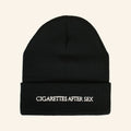 Cigarettes After Sex Merch 2026 Logo Beanie Black Cool Gift For Music Lover
