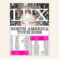Rosalia Merch 2026 LUX North America Tour Poster Music Lovers Wall Art Decor