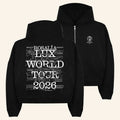 Rosalia Merch 2026 Lux World Tour Sheet Music Zip Hoodie Birthday Gift For Friends