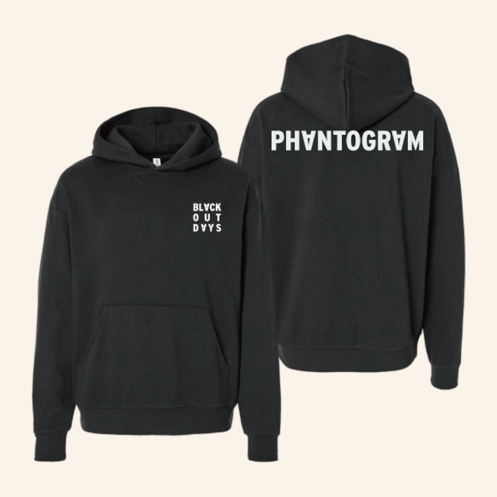 Phantogram Merch 2026 Black Out Days Hoodie Good Gift Ideas For Music Lovers