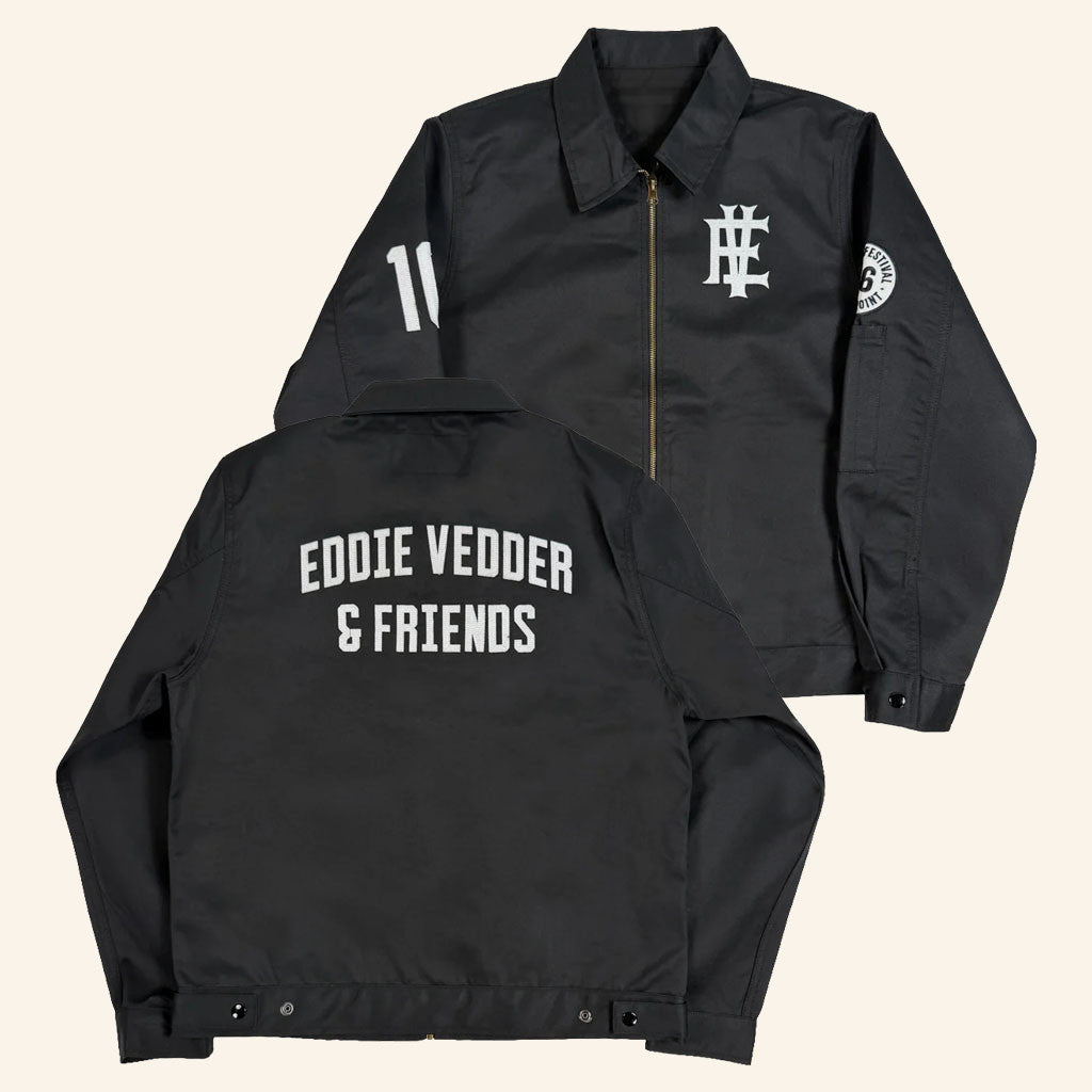 Eddie Vedder Merch 2026 Eddie Vedder And Friends Work Jacket Gift Ideas For Music Lovers