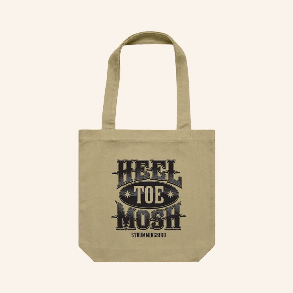 Strummingbird Festival Merch 2026 Heel Toe Mosh Strummingbird Tote Bag Gifts For Fans
