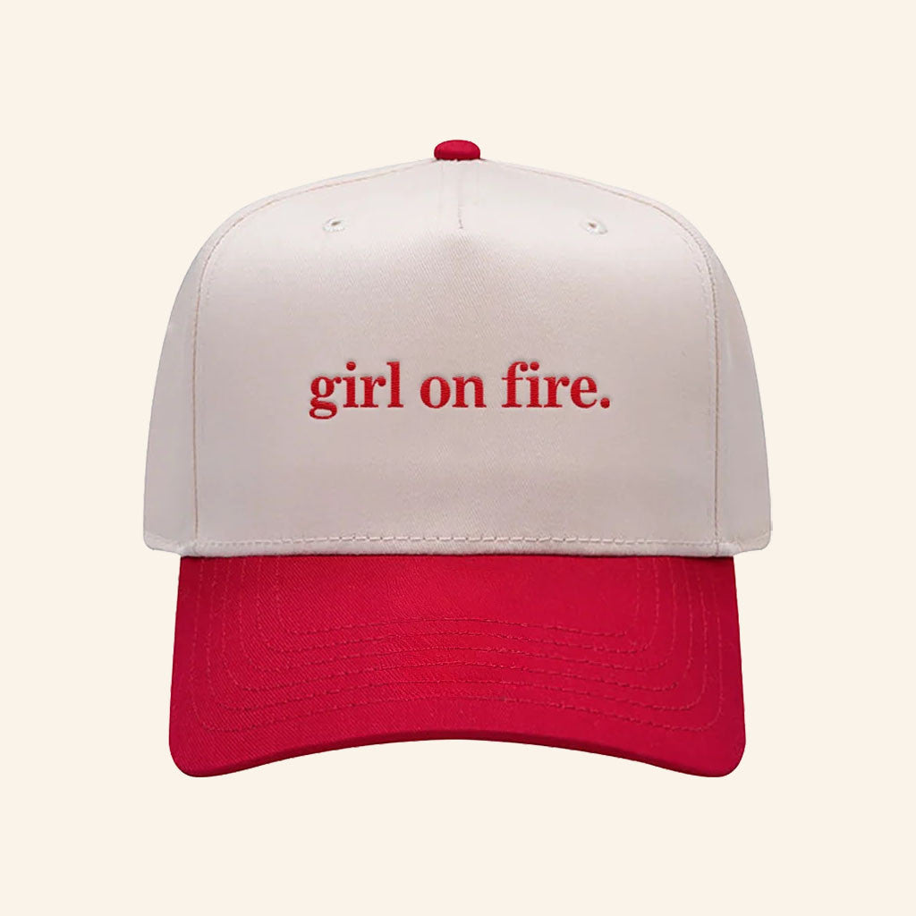 Kameron Marlowe Merch 2026 Girl On Fire Hat Embroidered Presents For Music Lovers