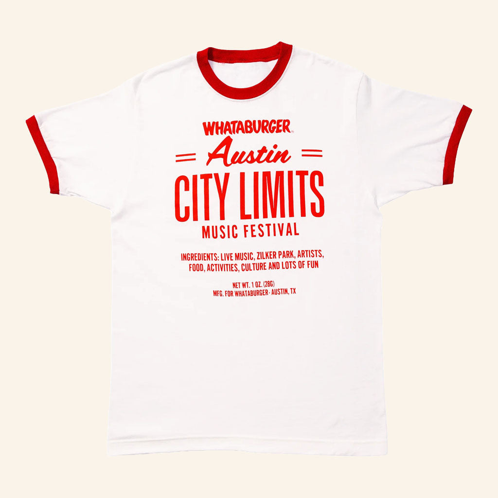 Whataburger x ACL Fest Merch 2026 Whataburger x ACL Fest Ketchup Ringer T-Shirt Gift For Friend