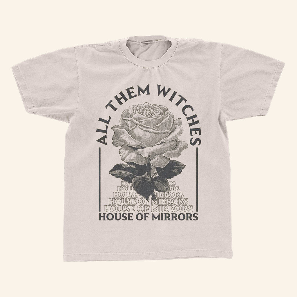 All Them Witches Merch 2026 Rose House Of Mirrors T-Shirt Presents For Rock Lovers