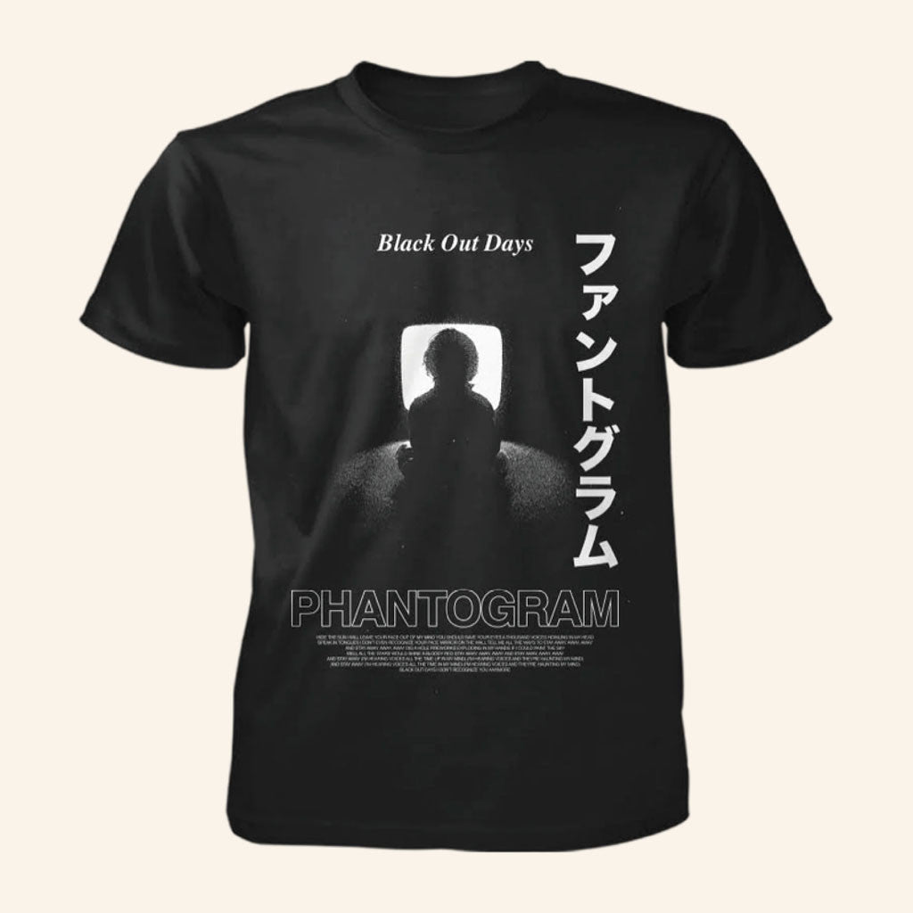 Phantogram Merch 2026 Black Out Days T-Shirt Music Lover Gift Ideas For Him