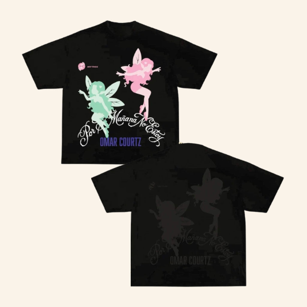 Omar Courtz Merch 2026 PSMNE x Mythik Black T-Shirt Best Gifts For Music Lovers