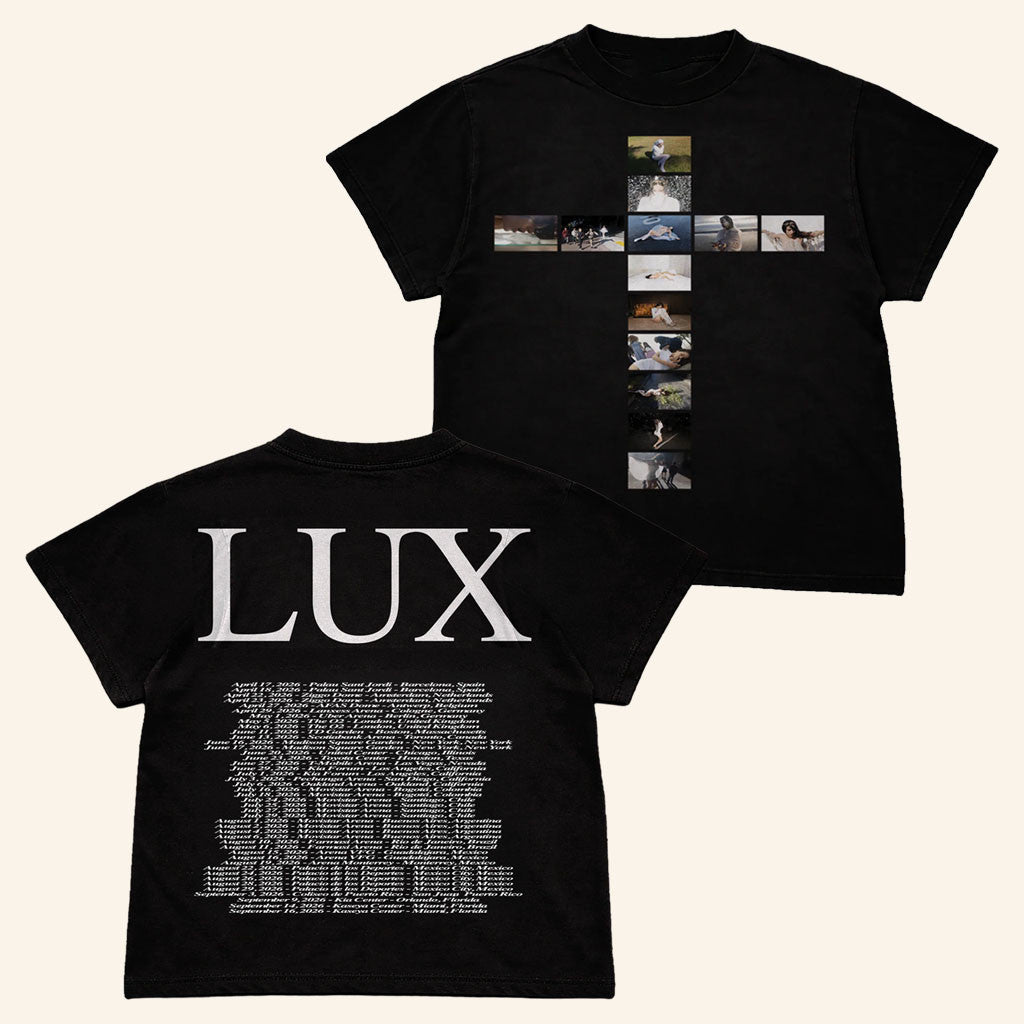 Rosalia Merch 2026 LUX Photo Cross T-Shirt Gift Ideas For Music Lovers