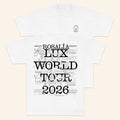 Rosalia Merch 2026 LUX World Tour LA #2 Event T-Shirt Cool Gifts For Music Lovers