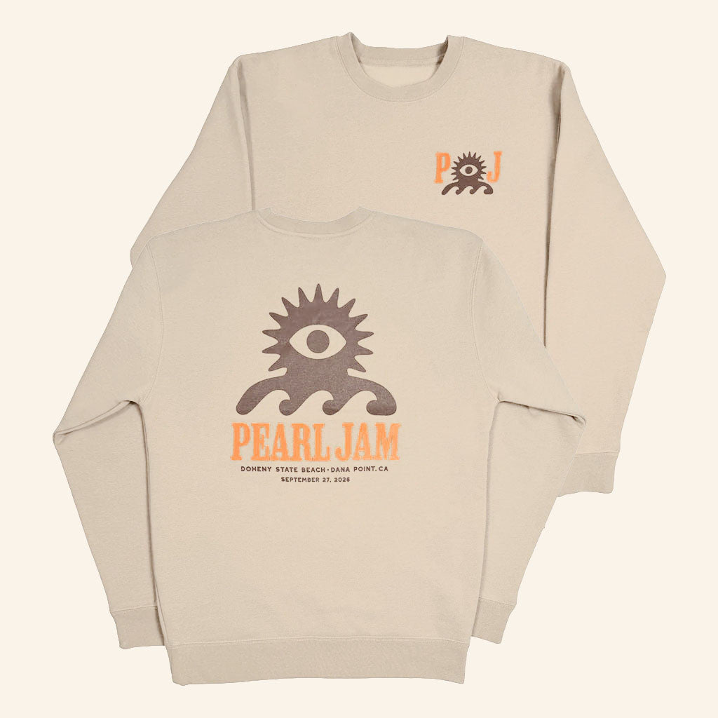 Pearl Jam Merch 2026 Pearl Jam Wave Lord Sweatshirt Birthday Present For BFF