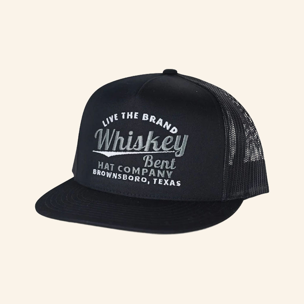 Whiskey Bent Hat Co Merch 2026 The Cali Snapback Trucker Hat Black Gift For Brothers