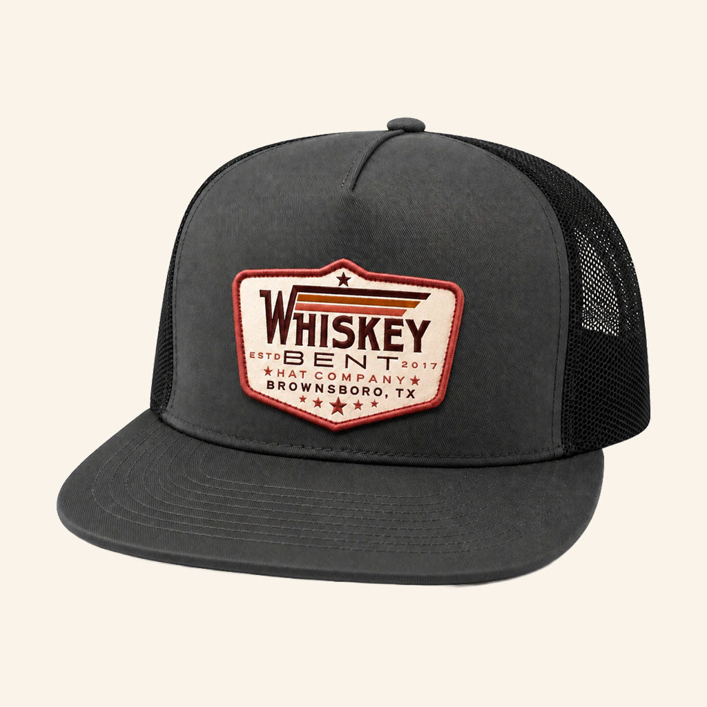 Whiskey Bent Hat Co Merch 2026 The Drover Snapback Trucker Hat Gifts For Your Boyfriend