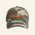 Calvin Harris Merch 2026 Camo Script Logo Hat Embroidered Calvin Harris Hat Gift For Fans