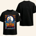 Rush Fifty Something Tour 2026 Merch Owl Moon T-Shirt Gifts For A Rock Music Lover
