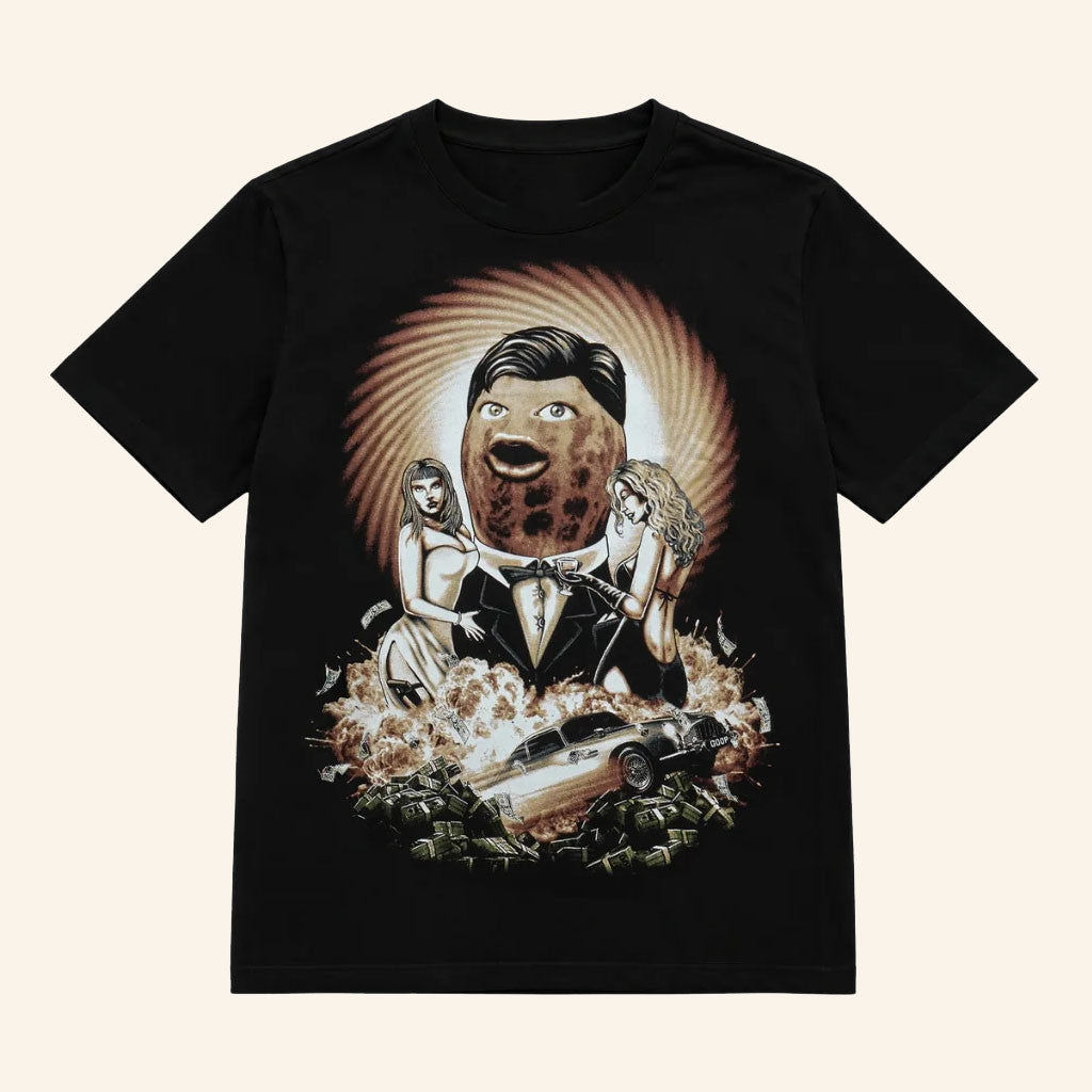 The Burnt Peanut Merch 007 T-Shirt James Bond Themed Shirt Gift For Streamer Fans