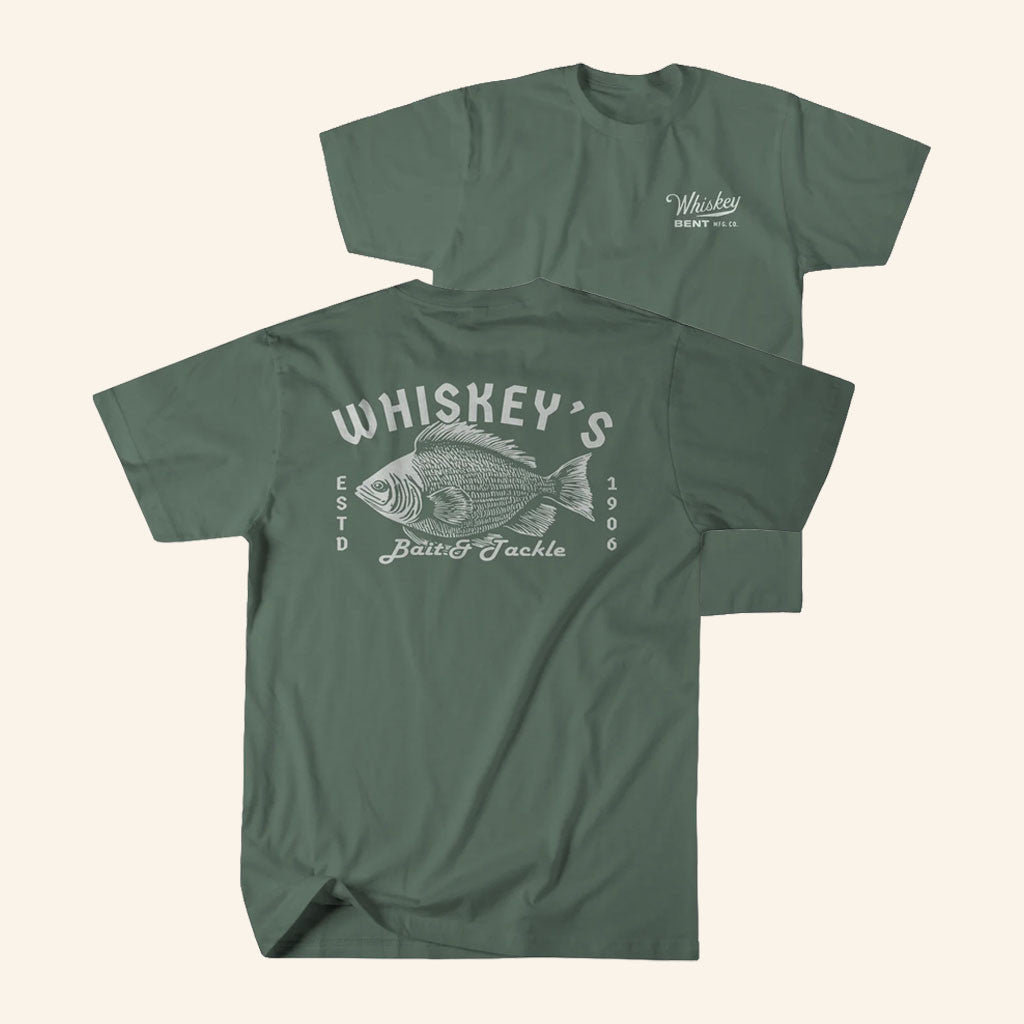 Whiskey Bent Hat Co Merch 2026 Bait And Tackle T-Shirt Gift For Fishermen
