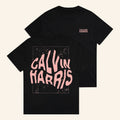 Calvin Harris Merch 2026 Wave Logo Black T-Shirt Calvin Harris Shirt Gift For Music Lovers