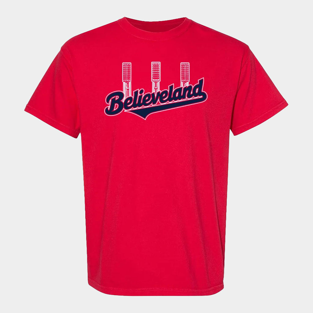 Believeland T-Shirt Cleveland Guardians Merch Gifts Ideas For Baseball Lovers