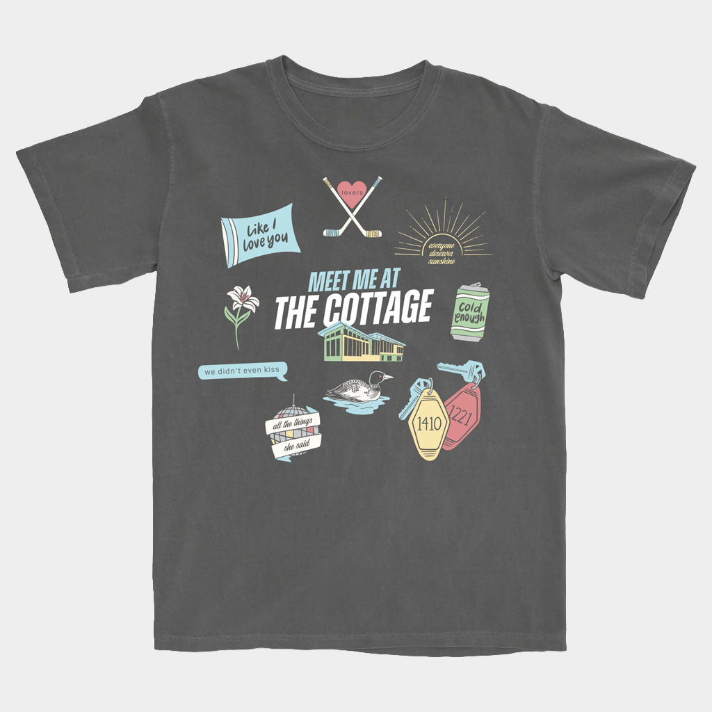 The Lost Bros Merch 2026 Meet Me At The Cottage T-Shirt Heated Rivalry Merch Fan Gifts