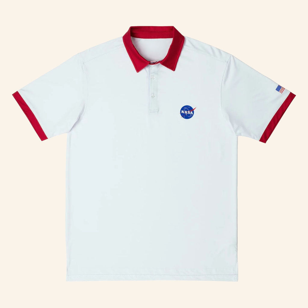 RSVLTS Merch 2026 NASA The A-Polo Project Polo Shirt Gift For Space Lovers
