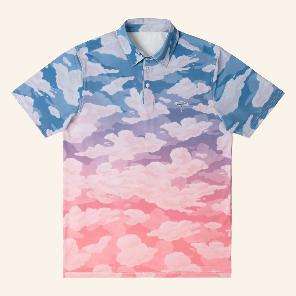 RSVLTS Merch 2026 Star Wars Cloud City Sunset Polo Shirt Star Wars Merch Gift For Movie Fans