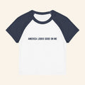 Fox News Merch 2026 America Looks Good On Me Baby Tee Gift Ideas For Sisters