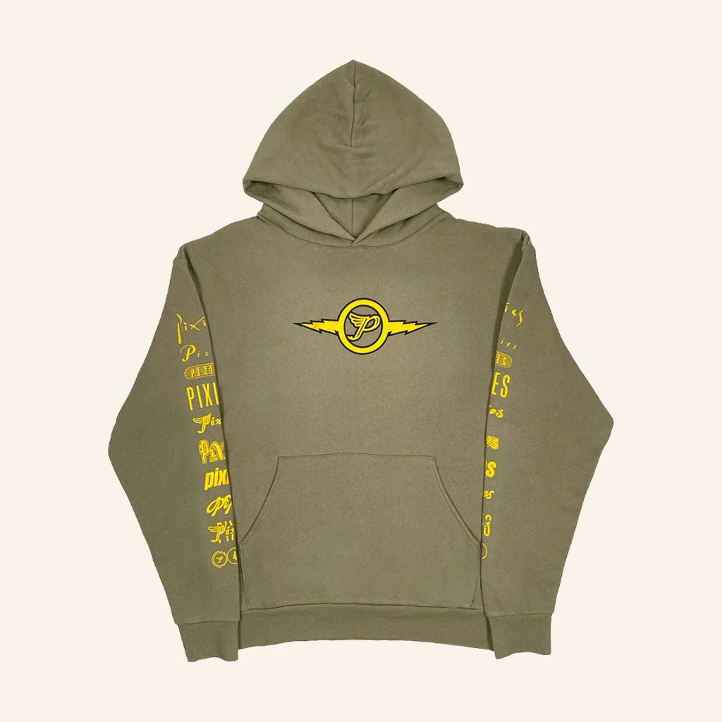 Pixies Merch 2026 Lightning 40 Hoodie Pixies Band Hoodie Gifts For Rock Music Lovers