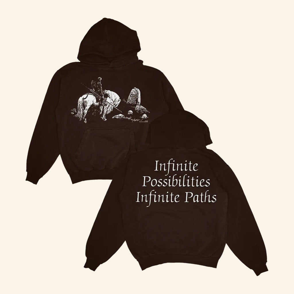 Fantasy Initiative Merch 2026 Grave Hoodie Infinite Possibilities Infinite Paths Hoodie Gifts