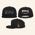 Atreyu Merch 2026 The End Is Not The End Snapback Hat Gift Ideas For Rock Lovers