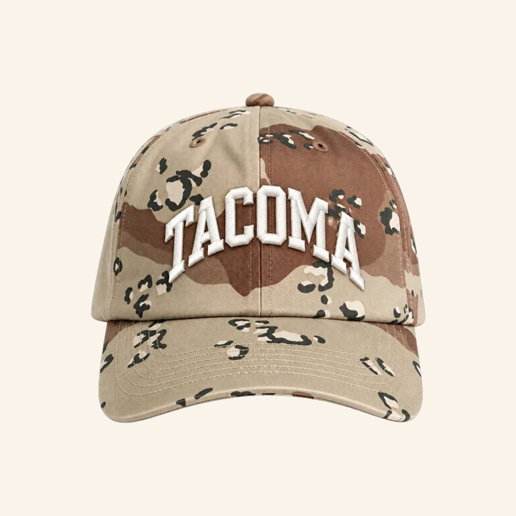 Etc Tacoma Merch 2026 Tacoma Desert Camo Hat Embroidered Gift For Husband