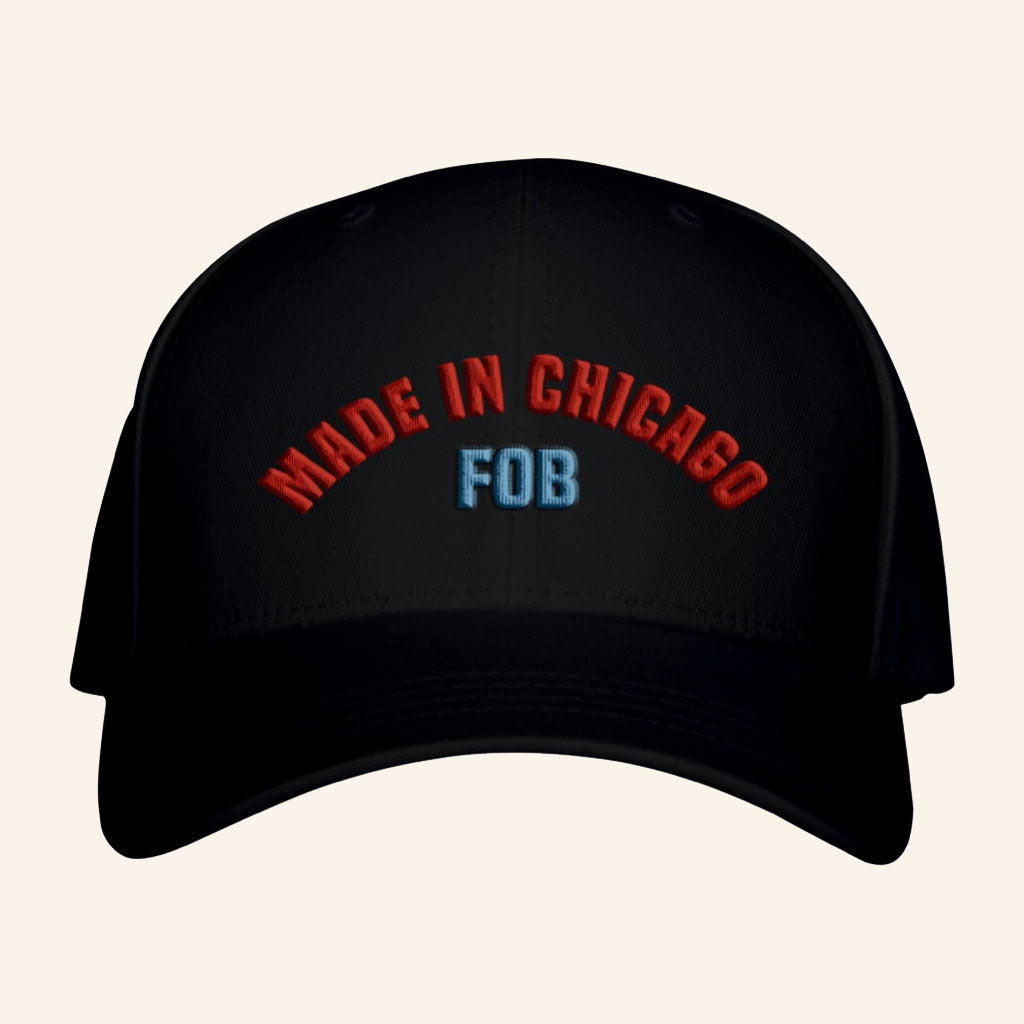 Fall Out Boy Merch 2026 Made In Chicago Hat Embroidered Gift For Rock Band Fans