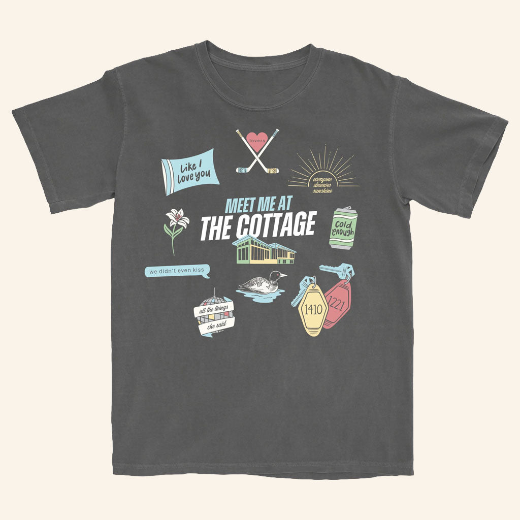 The Lost Bros Merch 2026 Meet Me At The Cottage T-Shirt Heated Rivalry Merch Fan Gifts