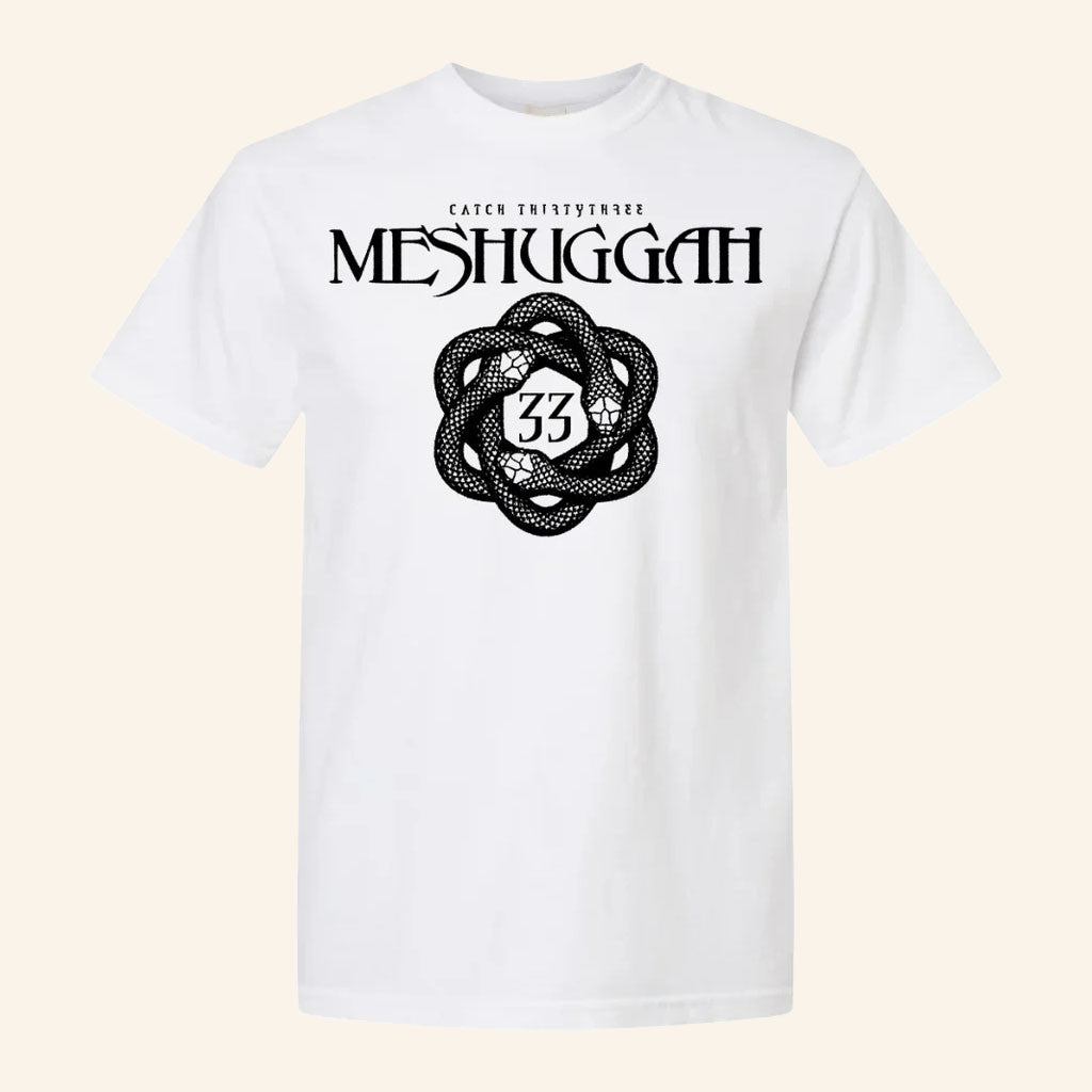 Meshuggah Merch 2026 Ouroboro33 T-Shirt White Best Present For Music Lovers