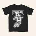 Atreyu Merch 2026 Electric Skeleton T-Shirt Atreyu Shirt Gift For Rock Band Fans