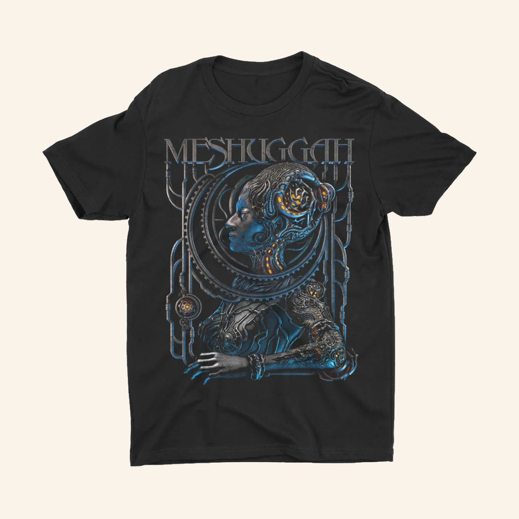 Meshuggah Merch 2026 Alien Profile T-Shirt Gift Ideas For Band Fans