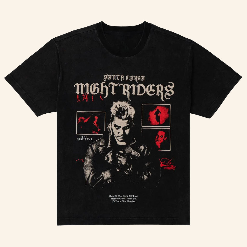 RSVLTS Merch 2026 The Lost Boys Night Riders T-Shirt Best Gift For Horror Movie Lovers
