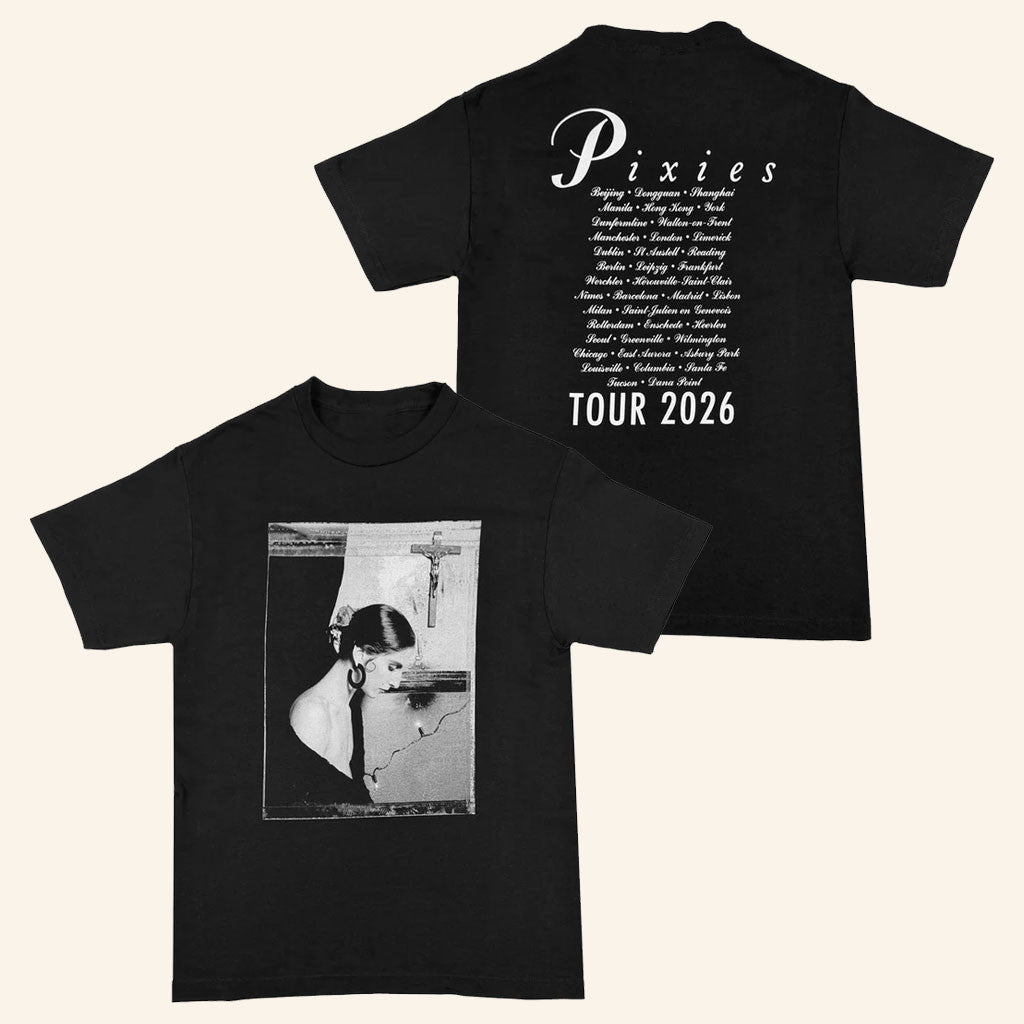 Pixies Merch Framed Rosa 2026 Tour T-Shirt Gift Ideas For Rock Lovers