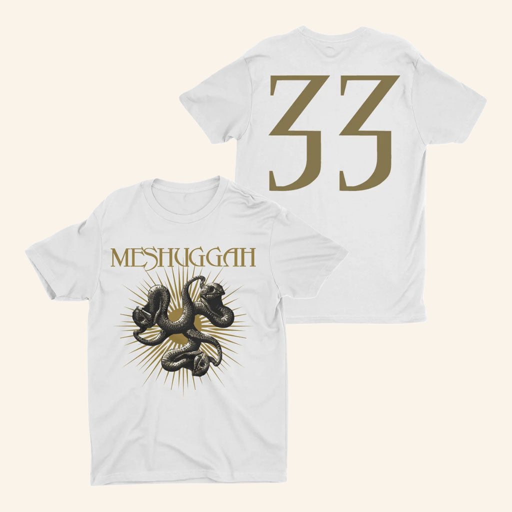 Meshuggah Merch 2026 Catch 33 Burst T-Shirt Present Ideas For Music Lovers