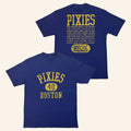 Pixies Merch 2026 Collegiate Tour T-Shirt Schedule Shirt Presents For Rock Lovers
