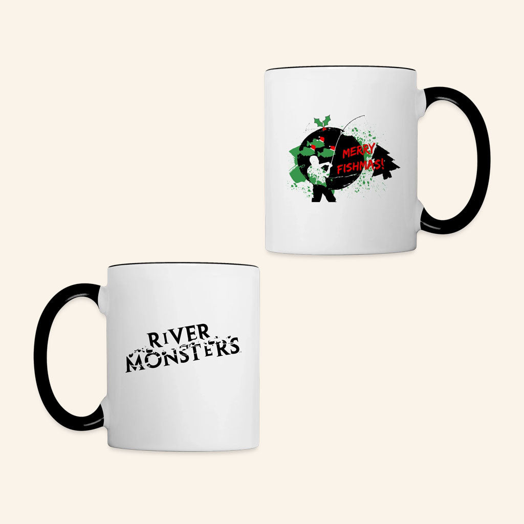 River Monsters Merch 2026 Merry Fishmas Mug River Monsters Coffee Cup Christmas Gifts