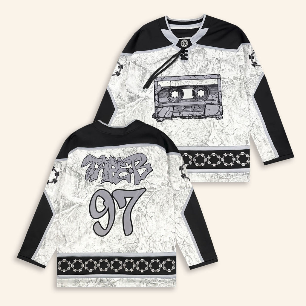Tape B Merch 2026 Pixel Hockey Jersey Tape B Jersey Best Present For Music Lovers